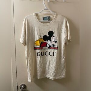 Gucci X Disney mickey shirt| size small